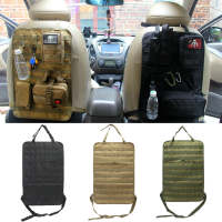 Universal Military MOLLE Panel Vehicle Seat Cover Protector Kit Mat MOLLE Car Seat Back Organizer