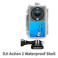 เหมาะสำหรับ DJI Action 2 DJI Sports Camera เคสกันน้ำเคสป้องกัน Anti Drop Camera Accessories