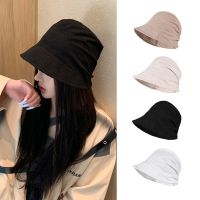 [COD] 2022 spring and autumn new plain fishermans hat female face show tide cool all-match basin bucket big head circumference