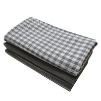 Cotton Dish Cloth Plaid pano de prato Eco-Friendly Kitchen Towel Bulk Tea Towel