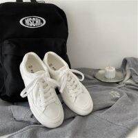 CODwuyan8340 Canvas shoes female students low-end Joker basic ulzzang whi帆布鞋女学生低帮百搭基础ulzzang白色板鞋港风街拍小白鞋子潮 小丸子2.27