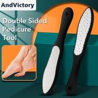 【CW】 1Pcs Double Sided Pedicure Tool Professional Foot File Callus Remover Rasp Scrubber For Dead Skin Heel Used on Wet and Dry Feet