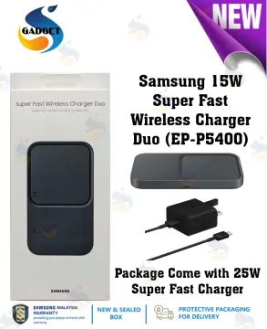 Super Fast Wireless Charger Duo, EP-P5400TBEGWW