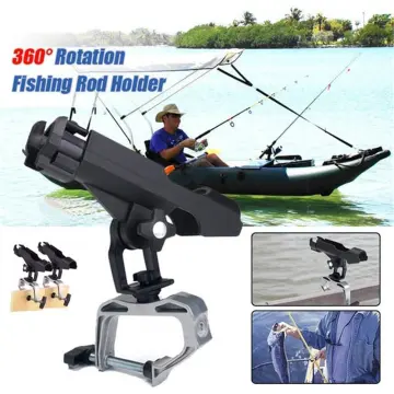 Fishing Rod Rack Holder Adjustable Removable 360 Degree Kayak Boat