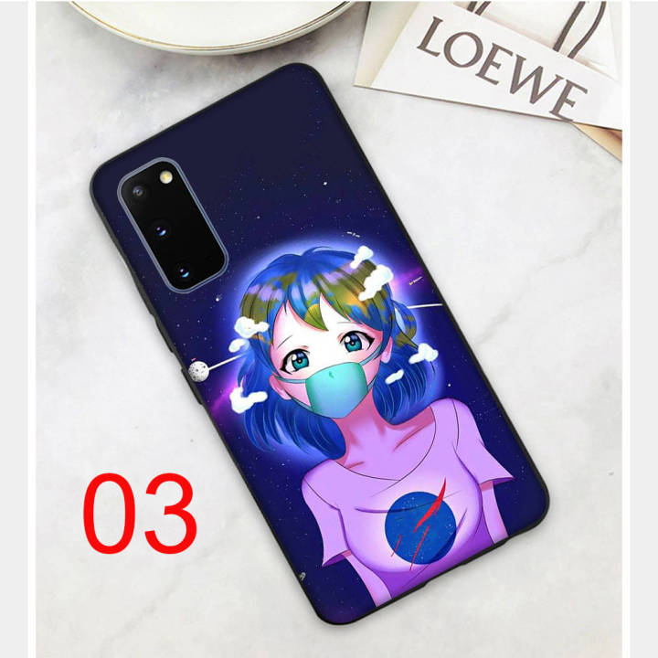 earth-chan-อ่อนนุ่ม-ซิลิโคน-เคสโทรศัพท์-หรับ-oppo-black-ปก