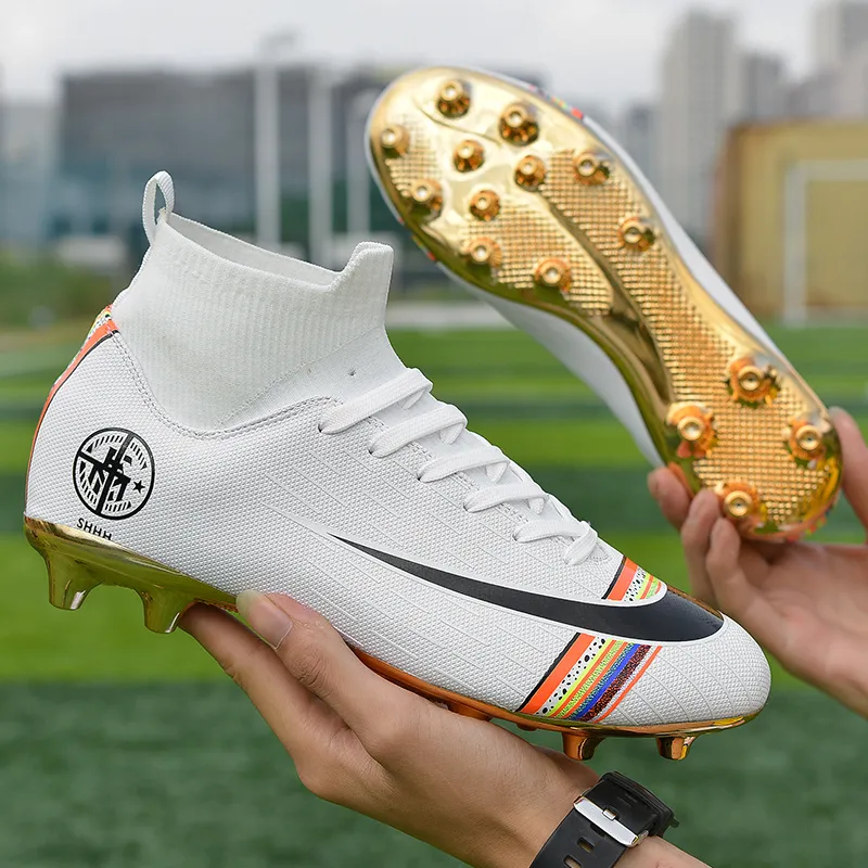 Gold plated best sale football cleats