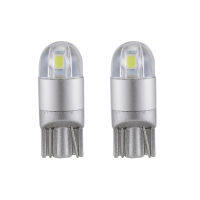 2x t10 led สีขาว w5w หลอดไฟ 168 194 158 มุม 240lm 3030 ภายในรถแสง