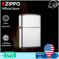 Zippo Classic High Polish Chrome Windproof Pocket Lighter｜Zippo 250 ( Lighter Without Fuel Inside )คลาสสิกโครเมี่ยมโปแลนด์สูง（ไฟแช็กไม่มีเชื้อเพลิงภายใน）