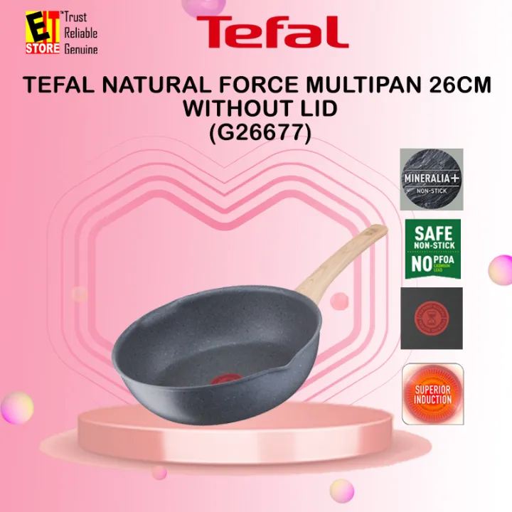 TEFAL NATURAL FORCE MULTIPAN 26 CM G2667702