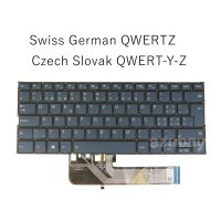 ✌♛❧ Swiss Czech Slovak Keyboard For Lenovo Ideapad 530S 14ARR 530S 14IKB 530S 15IKB C340 14API C340 14IML C340 14IWL Backlit Blue