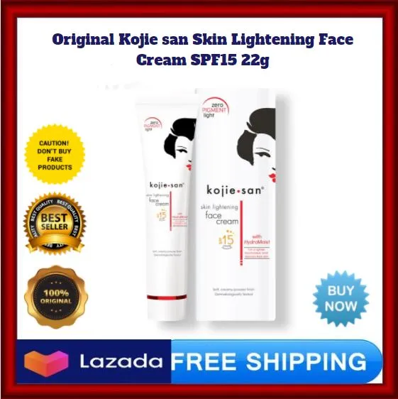 Original Kojie san Skin Lightening Face Cream SPF15 22g Lazada PH
