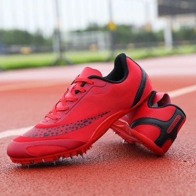 DR.EAGLE Men Women Sprint Spikes Shoes Professional Track And Field Shoes For Boys Girls Running Shoes With Spikes Sneakers