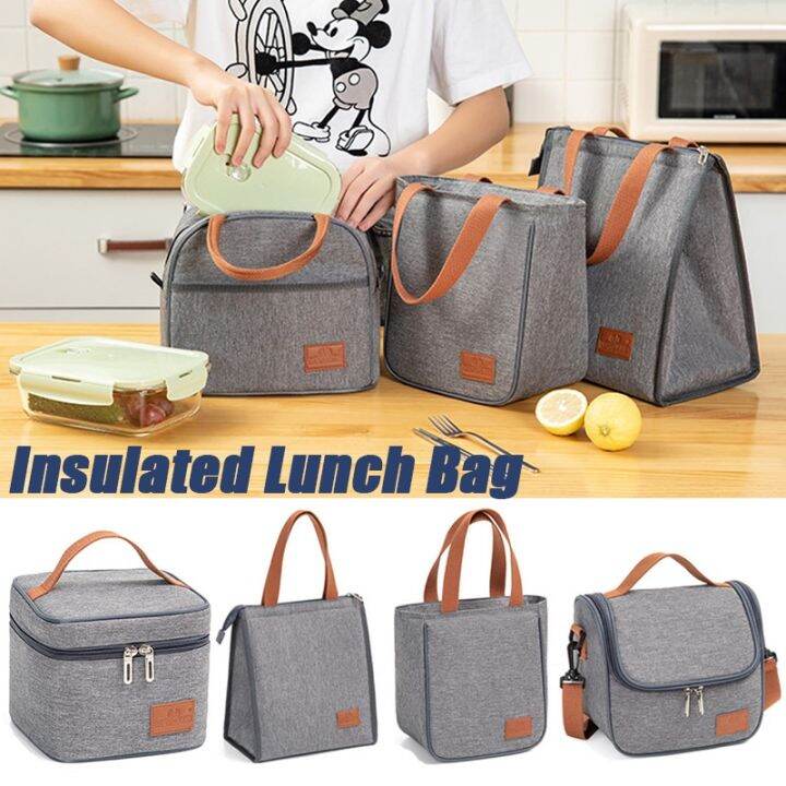 Portable Lunch Bag New Thermal Insulated Lunch Box Tote Cooler Handbag ...