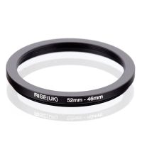 ลดความต้องการลง (UK) 52Mm-46Mm 52-46Mm 52-46Mm อแดปเตอร์ปรับขนาดฟิลเตอร์สีดำ