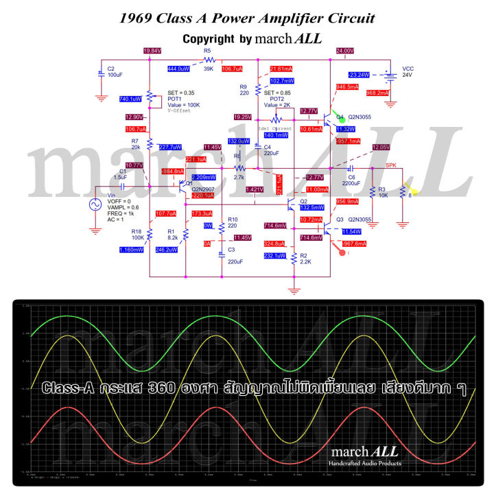 marchall-แอมป์-1969-คลาส-a-สีดำ-เสียบไฟบ้าน-ฟังได้เลย-class-a-power-amplifier-เครื่องขยายเสียงทรานซิสเตอร์-คุณภาพเสียง-ความหวานฉ่ำ-กลมกล่อม-สเตอร์ริโอ-25w-rms-แท้-ๆ-เหมือน-แอมป์หลอด-ค่าความเพี้ยน-thd-