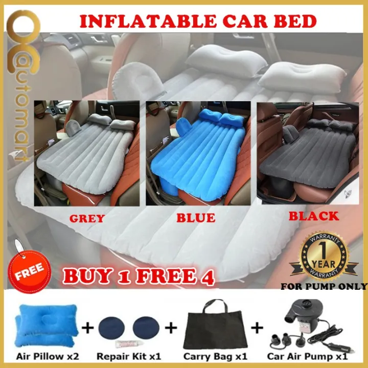 (Free Pump) Tilam Kereta Inflatable Car Air Mattress Bed Outdoor