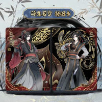 KAYOU อะนิเมะ MoDaoZuShi เมาฝันบัตรลายเซ็นผู้ก่อตั้ง Diabolism Wei Wuxian Lan Wangji บัตรครบชุดบัตรคอลเลกชัน