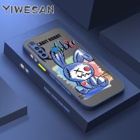 Yiเวปไซต์เคสสำหรับ Realme 5 5i 5S 6i 5 ProCase,เคสซิลิโคนนิ่มฝาครอบด้านหลังแบบใสฝาด้านข้างแฟชั่นลายกระต่ายมีขอบด้านข้างดีไซน์ใหม่เคสโทรศัพท์แบบแข็ง