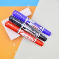 ✨✨มาใหม่✨✨Horse twin tip permanent marker  D-4236 มาร์คเกอร์ ตราม้า 2 หัว ปากกาเคมี สีนํ้าเงิน/แดง/ดำ