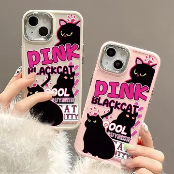 Silicone Phone Case Black Cat Phone Case For Iphone 14 13 12 11