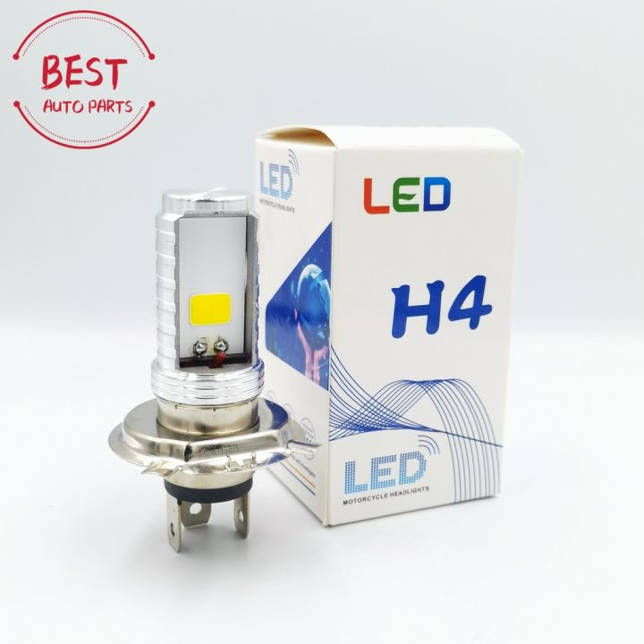 np-ไฟหน้ารถมอเตอร์ไซค์-led-t19-h4-สีขาว-ac-dc-ใส่ได้กับมอเตอร์ไซค์ได้ทุกรุ่น-อะไหล่มอเตอร์ไซค์-ของแต่งรถมอเตอร์ไซค์