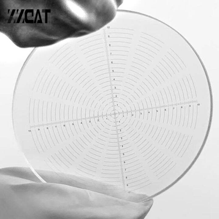 913 Div 0.1mm 0.5mm Circular calition SLIDE EyetoEye graticule