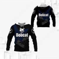 Bobcat เสื้อสวมหัวมีซิปสำหรับผู้ชายและผู้หญิงเสื้อผ้าอนิเมะแนวสตรีทแวร์เสื้อเสื้อฮู้ดดี้ลำลอง3D เสื้อกันหนาวฮาราจูกุมีฮู้ดสำหรับผู้ชายและผู้หญิง