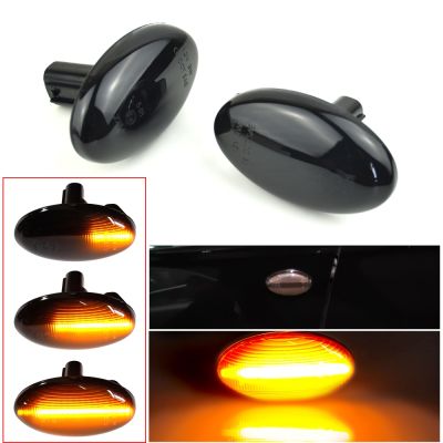 ❀卐 1Pair Flashing Dynamic Led Side Marker Turn Signal Light For Subaru Liberty 2000-2003 Forester Impreza WRX STI GDA GDB 2002-2007