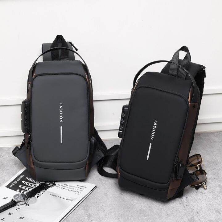 light-business-chest-bag-large-capacity-outdoor-shoulder-street-wear-youth-backpack-cycling