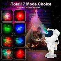 LED Galaxy Star Projector นักบินอวกาศ NStarry Night Light Projector โคมไฟโปรเจคเตอร์ห้องนอน Home Room ตกแต่งเด็กวันเกิด Gift