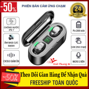 Tai Nghe Bluetooth AMOI F9 Phiên Bản Pro Quốc Tế Nút CẢM ỨNG Bluetooth 5.0