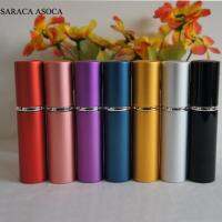 【hot】 wholesale 20pcs/lot 10ml 7 shell glass tank empty spary perfume atomizer refillable bottle !