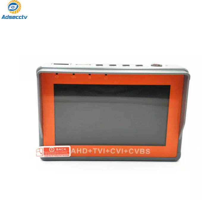 4 in 1 CCTV Tester 8.0MP Wearable 4.3 inch LCD screen Camera