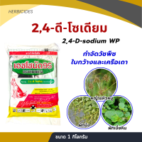 2,4-ดี โซเดียม เอชโซนัด ตรา หมาแดง กำจัดวัชพืชใบกว้าง ฆ่าหญ้าใบกว้าง เครือเถา หญ้าแห้วหมู ขนาด 1 กิโลกรัม