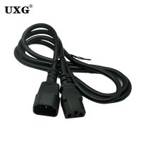 EU Extennsion Cable C14 To C13 Power Cord 1m 3m 5m IEC C13 C14 Power Supply Short Cable For PC Computer Monitor PDU UPS Cable