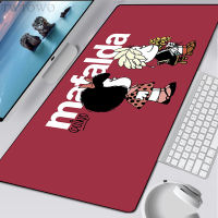 Mafalda Mouse Pad Gamer Computer Large Home New Desk Mats MousePads Office Anti-slip Soft Laptop Car Mouse Mat