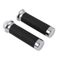 【cw】 Motorcycle 1 quot; (25mm) Hand Grips Handle bar For Harley Honda Yamaha Motorcycle Accessories Soft Rubber  amp; Plastic