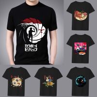 Classic MenS T-Shirt Trend Japanese Youth Printed Short Sleeve Shirt Anime Series Casual Fashion Round Neck Soft MenS T-Shirt