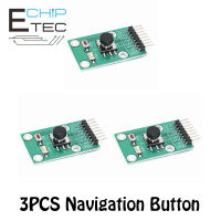 3ชิ้นโมดูลปุ่มนำทางห้าทิศทางสำหรับ5D เกม MCU AVR แป้นพิมพ์อิสระจอยสติ๊กสำหรับโมดูลจอยสติ๊ก