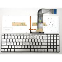 New For HP Envy 15-K227CL 15-K233CA 15-K253CA 15-K257CA 15-K258CA Laptop Keyboard - Silver Without Frame &amp; With Backlit