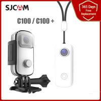 SJCAM C100 Plus +/C100 Mini Thumb Camera 1080P30FPS / 2K30FPS 12MP H.265 2.4G WiFi 30M Waterproof Case Action Sport DV Camcorder