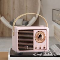 Retro Bluetooth Speaker H2 Classical Retro Music Player Sound Stereo Portable Decoration Mini Speakers Travel Music Player