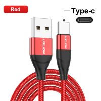 Uslion 3a สาย Usb ชนิด C ไมโครข้อมูลที่รวดเร็วสำหรับ13 X5ชาร์จ Poco 12 Xiaomi สาย Pro Oneplus สายโทรศัพท์มือถือ