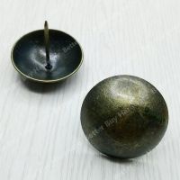 ✓❃ 40x37mm Antique Brass Bronze Upholstery Nail Jewelry Gift Wine Case Box Sofa Decorative Tack Stud Pushpin Doornail Hardware