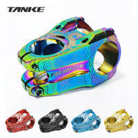 TANKE ที่มีสีสันต้นกำเนิดจักรยาน MTB 31.8มิลลิเมตรมีความแข็งแรงสูง CNC อลูมิเนียมกลวง H Andlebar ต้นกำเนิดจักรยานเสือภูเขาลำต้นอุปกรณ์จักรยาน