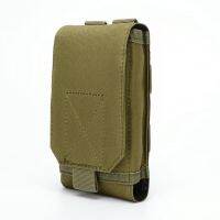 Molle กระเป๋าเข็มขัดกระเป๋าเข็มขัดโทรศัพท์เคสกีฬาซองกันน้ำเอวกีฬาสำหรับเคสกระเป๋ามือถือไนลอนสีดำการล่าสัตว์