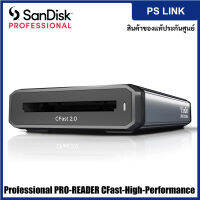 SanDisk Professional PRO-READER CFast - High-Performance Card Reader, USB-C 3.2 Gen 2 (SDPR2E8-0000-GBAND)