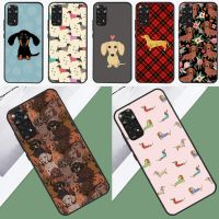 Dachshund Dog Case For Xiaomi Redmi Note 12 Pro Plus 8 9 10 11 Pro 8T 9S 10S 11S 12S 9C 10A 10C 12C Cover Electrical Safety