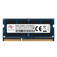 ZVVN 4GB DDR3L PC3L-10600S 1333MHz 3S4L13C9ZV01-L CL9 Low Voltage SODIMM Laptop Memory Blue