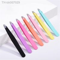 ♕◄  1pc Stainless Steel Eyebrow Tweezer Face Hair Removal s Eyelash  Colorful Makeup Eye Brow Clips  Tools